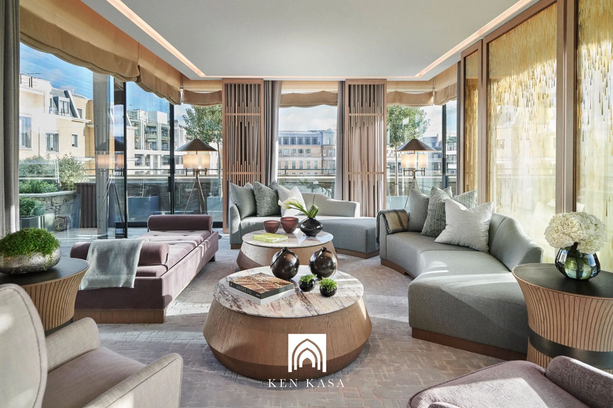 Mẫu phòng ngủ khách sạn hiện đại phòng Suite 